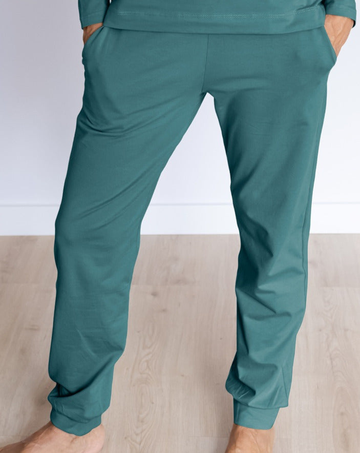 Conjunto Nara Dúo camisola y pantalón (Rosa y verde azulado)