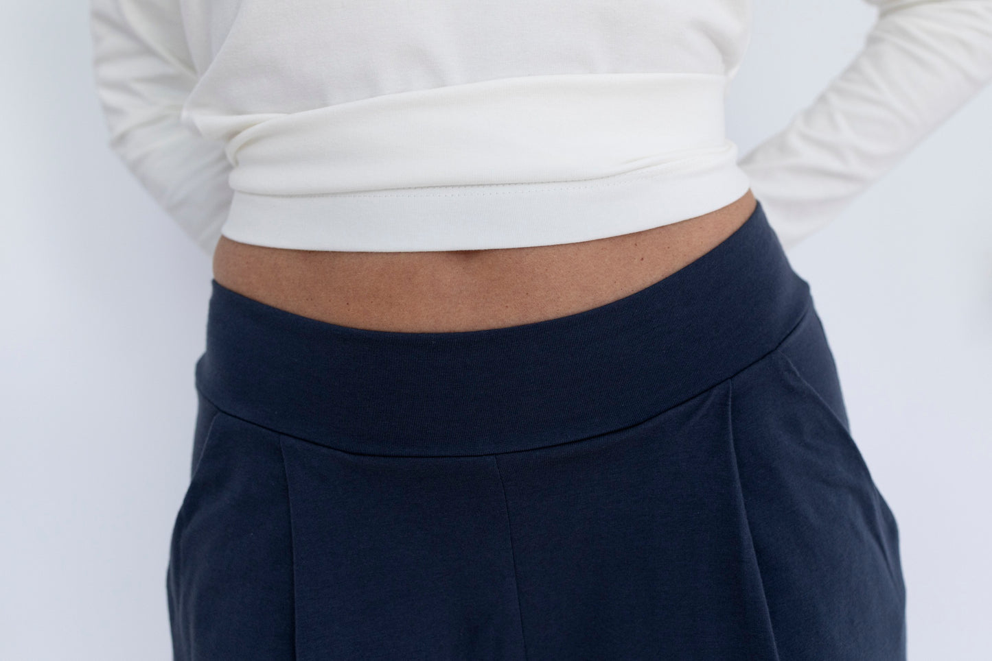 Homewear / Pijama Fluido Nature Camiseta blanca