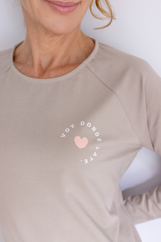 Homewear / Pijama Origen 'Voy donde late'