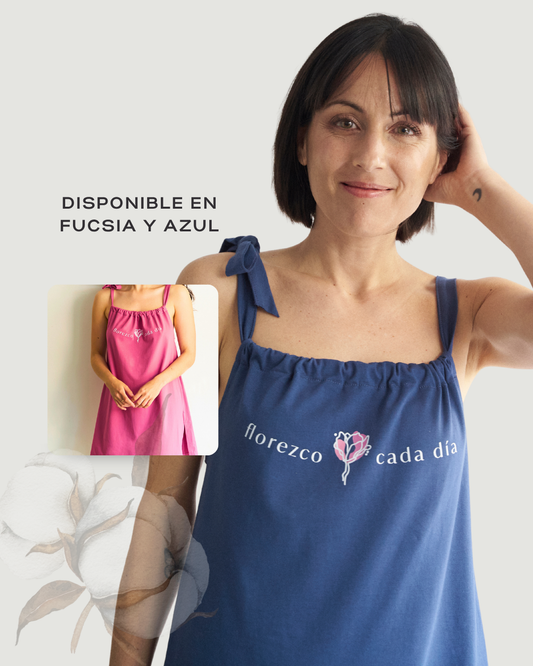 Camisón corto 'Florezco cada día'