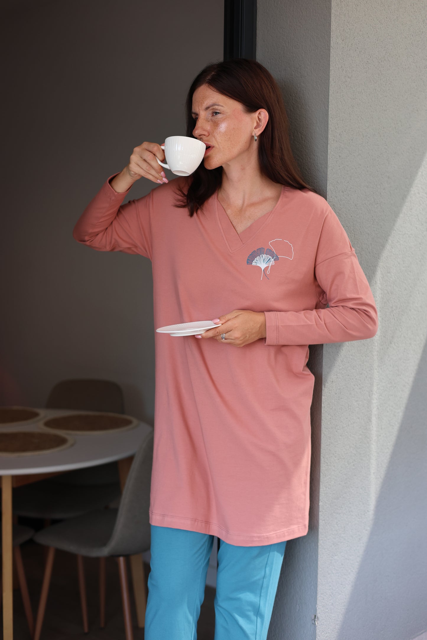 Camisola Nara rosa palo
