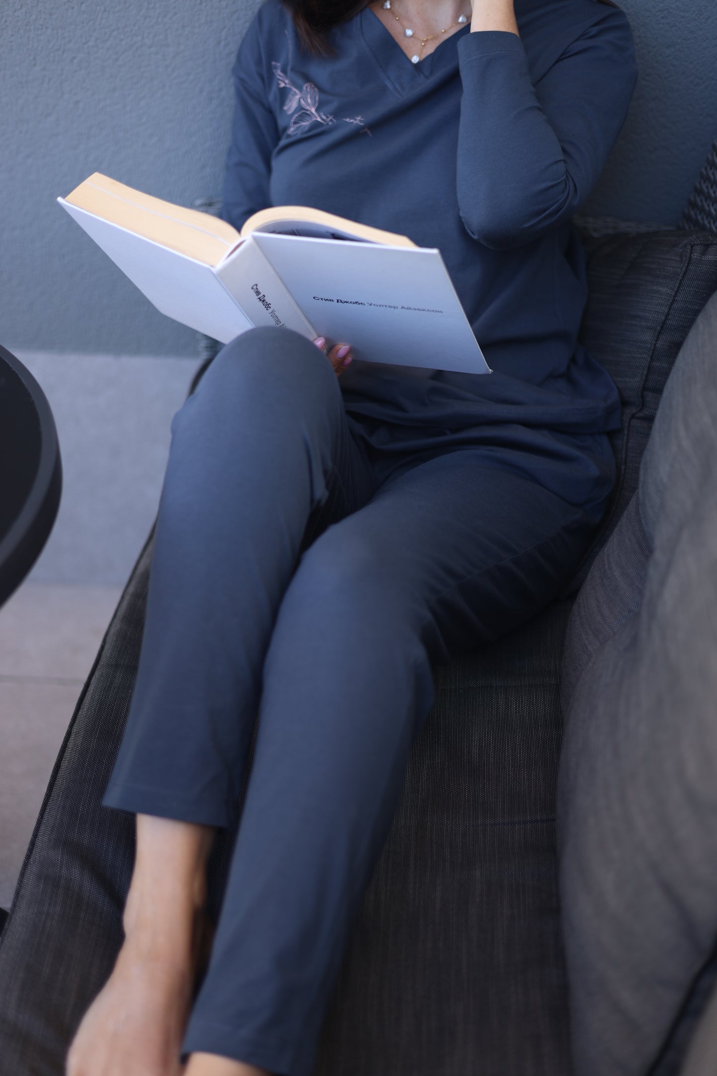 Homewear / Pijama Fluido Nature Azul noche