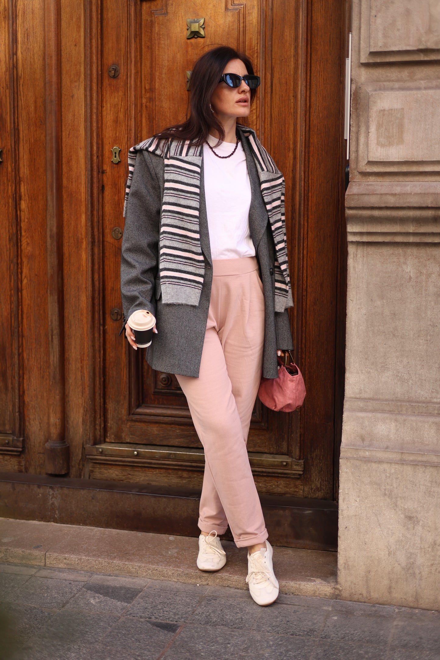 Pantalón Jogger Nature Rosa empolvado