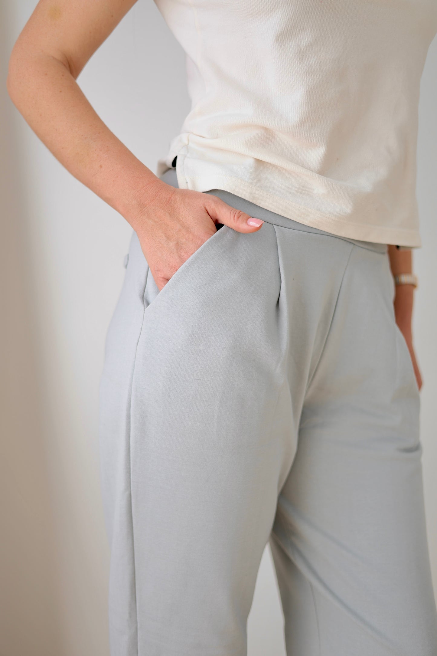 Pantalón Jogger Nature Gris azulado