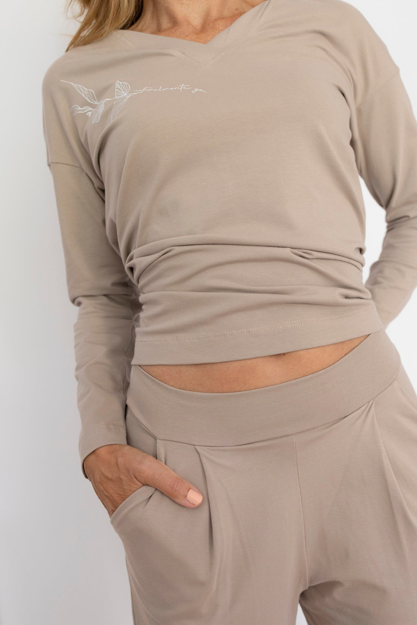 Homewear / Pijama Fluido Nature Toffee