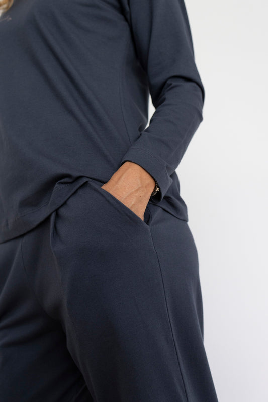 Homewear / Pijama Fluido Nature Azul noche