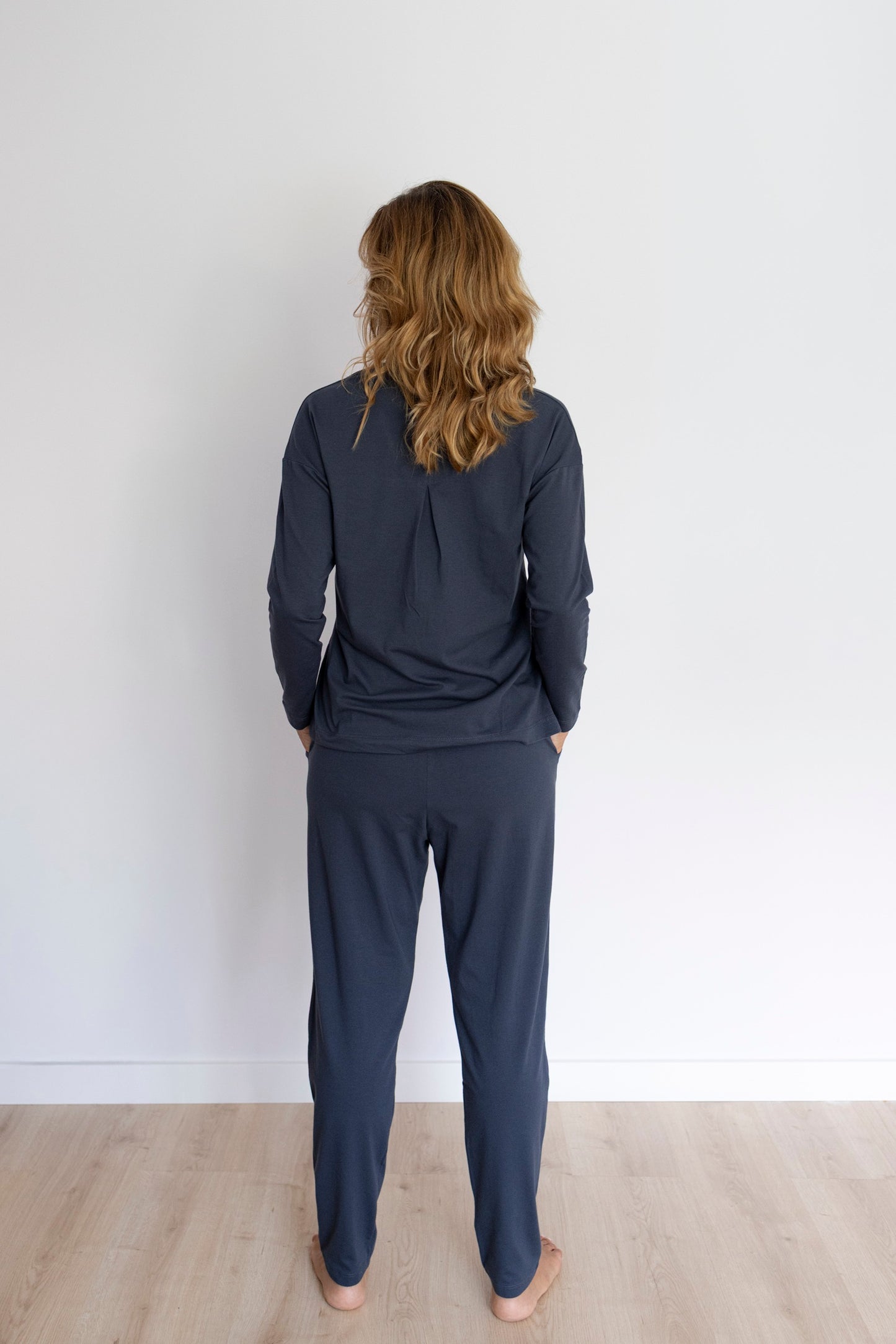 Homewear / Pijama Fluido Nature Azul noche