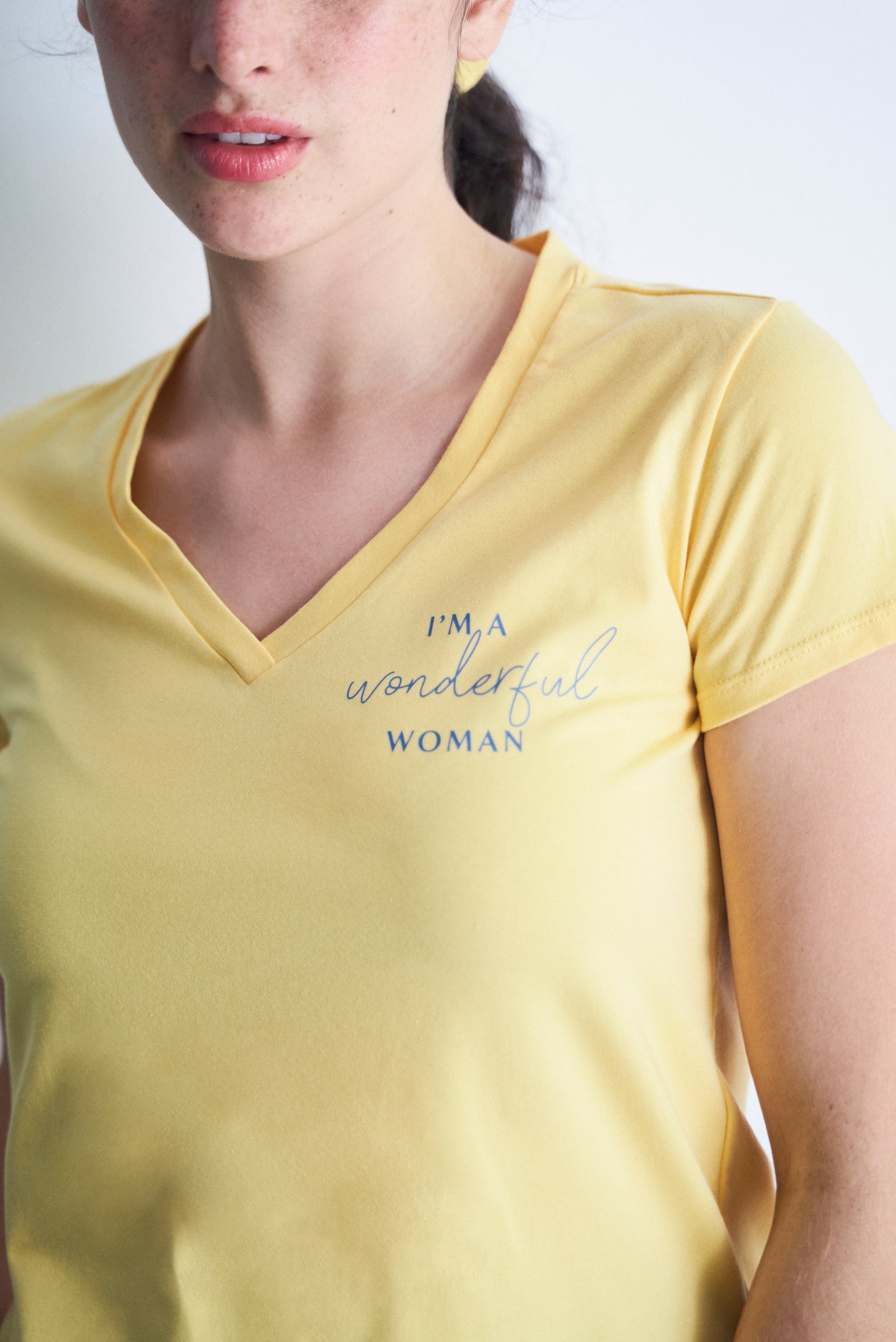 Conjunto camiseta y pantalón corto 'I'm wonderful woman'